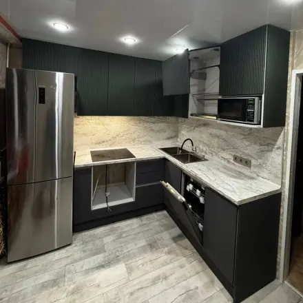 Кухня Графит Шарли Green